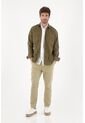 Tennis Pantalón Tipo Chino Verde Con Textura Suave Para Hombre de Tennis