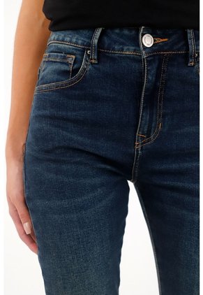 Tennis Jean Jegging Azul Para Mujer