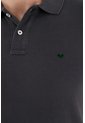 Polo Gris Con Raqueta Multicolor Para Hombre de Tennis