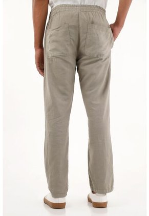 Tennis Pantalón Jogger Gris Bota Recta Para Hombre