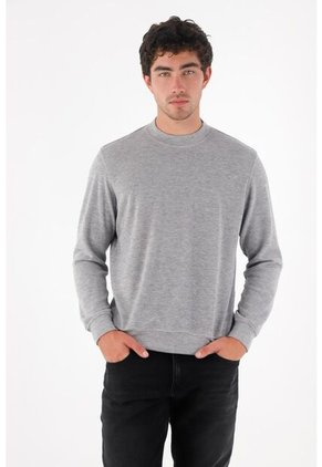 Tennis Buzo Cerrado Gris Para Hombre