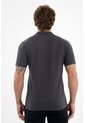 Polo Gris Con Raqueta Multicolor Para Hombre de Tennis