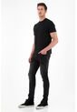 Jean Super Skinny En Black Denim Para Hombre de Tennis