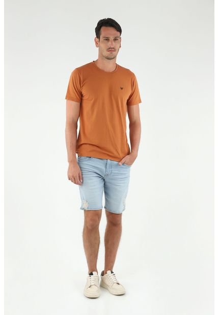 Bermuda Azul Para Hombre