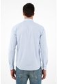Camisa Con Diseño A Rayas Azul Para Hombre de Tennis