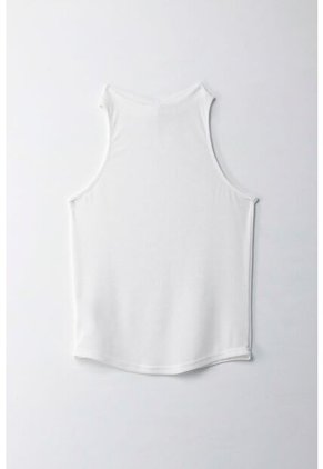 Tennis Camiseta En Tela Tejida Con Brillo Crudo Para Mujer