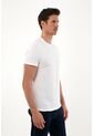 Tennis Camiseta Con Cuello Redondo Estampada Blanca Para Hombre de Tennis