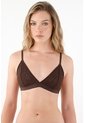 Tennis Top De Encaje Café Para Mujer de Tennis