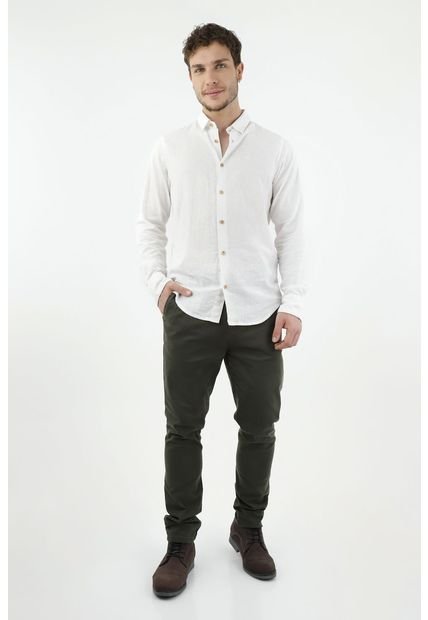 Pantalón Gris Para Hombre