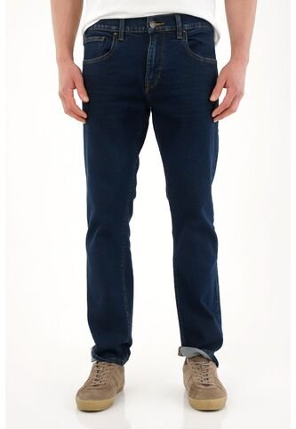 Tennis Jean Recto De Tiro Medio Azul Oscuro Para Hombre Tennis