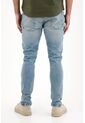 Tennis Jean Skinny Tiro Medio Azul Para Hombre de Tennis