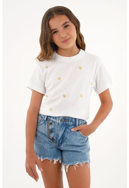 Short Azul Para Niña