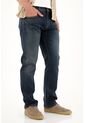 Tennis Jean Recto Con Efecto Resinado Azul Para Hombre de Tennis