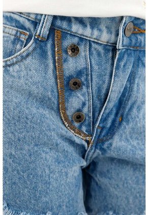 Short Azul Para Niña