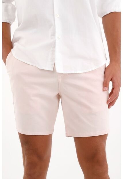 Tennis Bermuda Tipo Chino Rosada Para Hombre