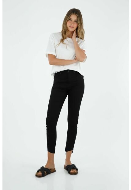Jean Negro Para Mujer
