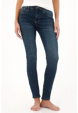 Tennis Jean Super Slim Azul Para Mujer Tennis