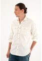 Tennis Camisa Crudo Manga Larga Para Hombre de Tennis
