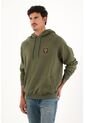Tennis Buzo Hoodie Verde Con Bordado Decorativo Para Hombre de Tennis