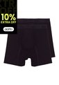 Tennis Bóxer Negro Duopack Para Hombre de Tennis