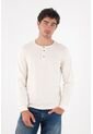 Tennis Camiseta De Manga Larga Crudo Para Hombre de Tennis