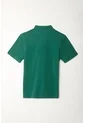Polo Verde 100% Algodón Para Hombre de Tennis