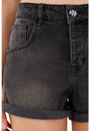 Bermuda Negra Para Mujer