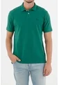 Polo Verde 100% Algodón Para Hombre de Tennis
