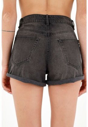 Bermuda Negra Para Mujer