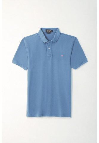 Tennis Polo Azul Con Raqueta Multicolor Con Diseño Versátil Para Hombre Tennis