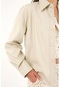 Tennis Chaqueta En Cuero Sintético Crudo Para Mujer de Tennis