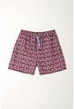 Tennis Pantaloneta De Baño Estampado De Peces Para Hombre de Tennis