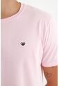 Camiseta Rosada Manga Corta Para Hombre Tshirt Para Hombre Tennis, Fondo Entero ROSADO XS de Tennis