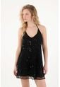 Tennis Vestido Corto Con Lentejuelas Para Mujer de Tennis