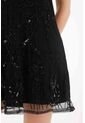 Tennis Vestido Corto Con Lentejuelas Para Mujer de Tennis