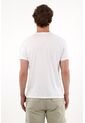 Tennis Camiseta Con Cuello Redondo En Rib Blanca Para Hombre de Tennis