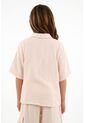 Camisa Crudo De Botones Para Niña de Tennis