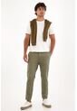 Tennis Pantalón Chino Verde De Silueta Amplia Para Hombre de Tennis