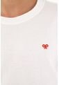 Camiseta Blanca Manga Corta Para Niño de Tennis