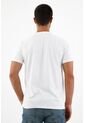 Tennis Camiseta Blanca Estampada En Frente Para Hombre de Tennis