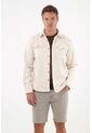 Tennis Bermuda Nudy Con Efecto Vintage Gris Para Hombre de Tennis