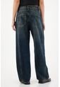 Tennis Jean Horseshoe De Tiro Bajo Azul Oscuro De Ajuste Cómodo Para Mujer de Tennis