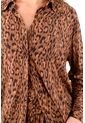 Tennis Camisa Con Estampado De Animal Print Para Mujer de Tennis