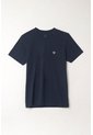 Tennis Camiseta Básica Azul Con Diseño Limpio Para Hombre de Tennis