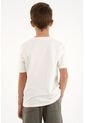 Camiseta Con Bordado Localizado Crudo Para Niño de Tennis