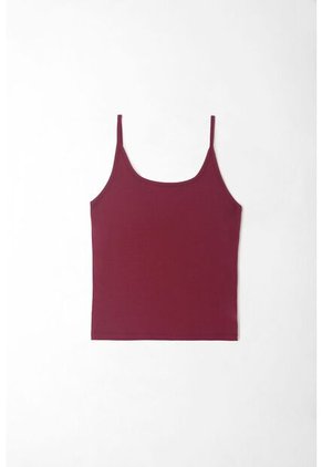Tennis Camiseta Morada De Tiras Para Mujer