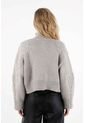 Tennis Buzo Con Tejido Trenzado Gris Para Mujer de Tennis