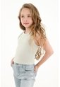 Camiseta Tipo Esqueleto Verde Para Niña de Tennis