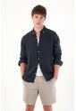 Tennis Bermuda Tipo Chino Gris Para Hombre de Tennis