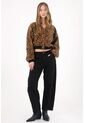 Tennis Jean Slouchy Black Denim Para Mujer de Tennis